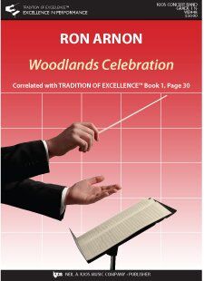 Woodlands Celebration - Band Ensemble by Neil A. Kjos Music Company, 1 Page