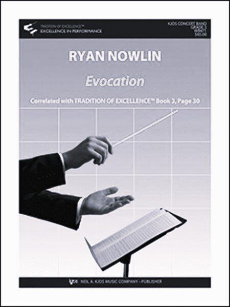 Evocation - Full Score for Band by Ryan Nowlin