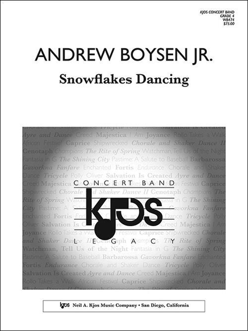 Snowflakes Dancing - Full Score by Andrew Boysen Jr.