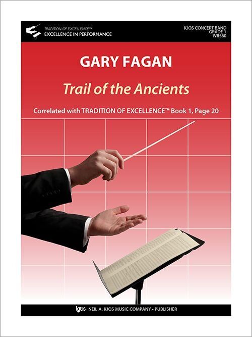 Trail of the Ancients by Gary Fagan for Band - 92 Pages, Correlated with Tradition of Excellence Book 1, Page 20