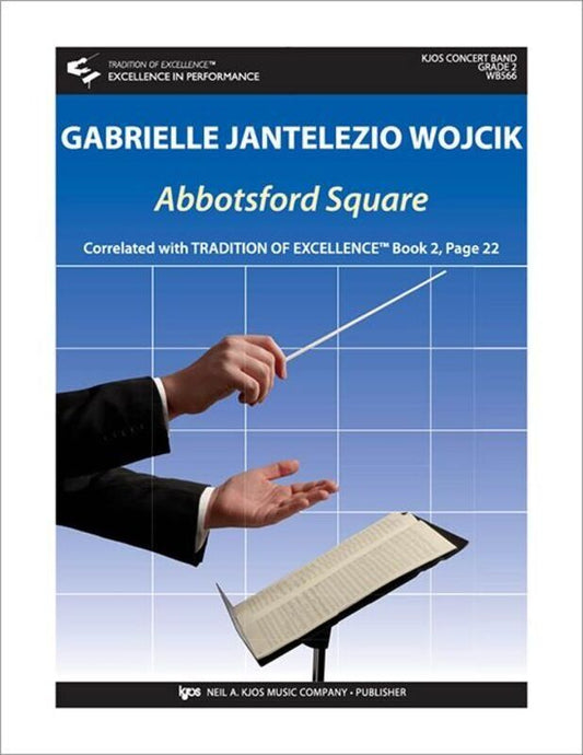 Abbotsford Square for Concert Band CB2 SC/PTS by Gabrielle Jantelezio Wojcik