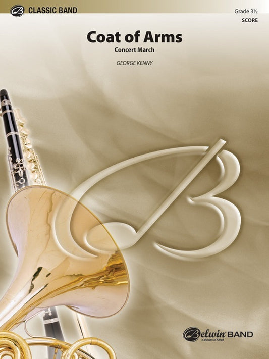 Coat Of Arms March Concert Band Gr 3.5 Conductor Score