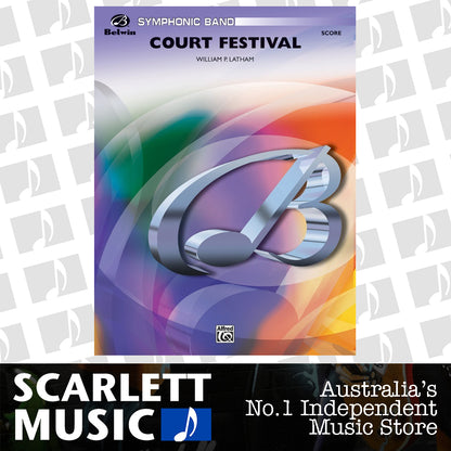 Court Festival Concert Band Sheet Music Grade 3 — view 2