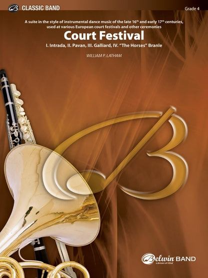 Court Festival Concert Band Sheet Music Grade 3