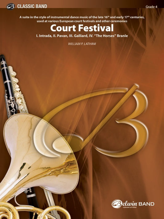Court Festival Concert Band Sheet Music Grade 3