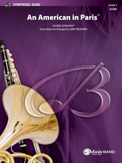 An American in Paris Concert Band Grade 4 Conductor Score