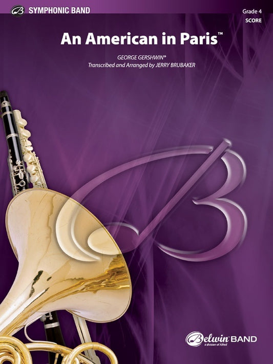 An American in Paris Concert Band Grade 4 Conductor Score