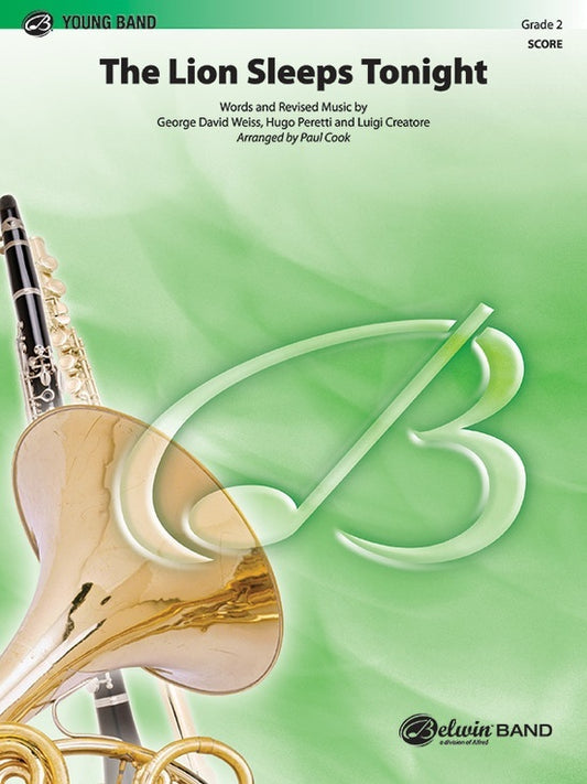 Lion Sleeps Tonight Concert Band Gr 2 Conductor Score