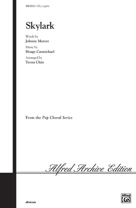 Skylark SATB Choral Sheet Music