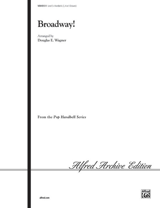 Broadway Handbell Percussion Sheet Music