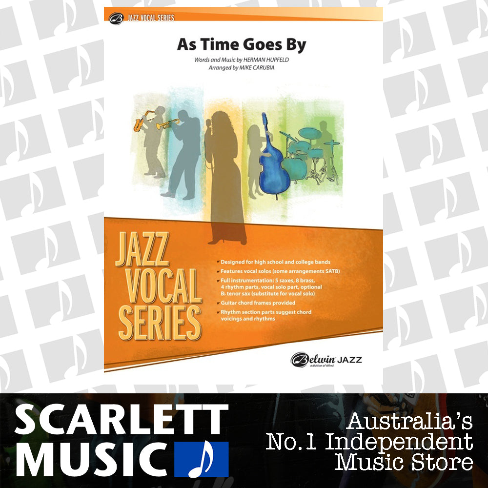 As Time Goes By Jazz Ensemble Sheet Music Grade 4 — view 2