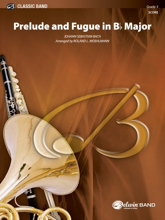 Prelude And Fugue In Bb Concert Band Gr 3 Conductor Score