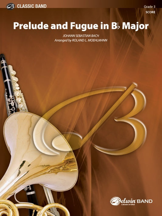 Prelude And Fugue In Bb Concert Band Gr 3 Conductor Score