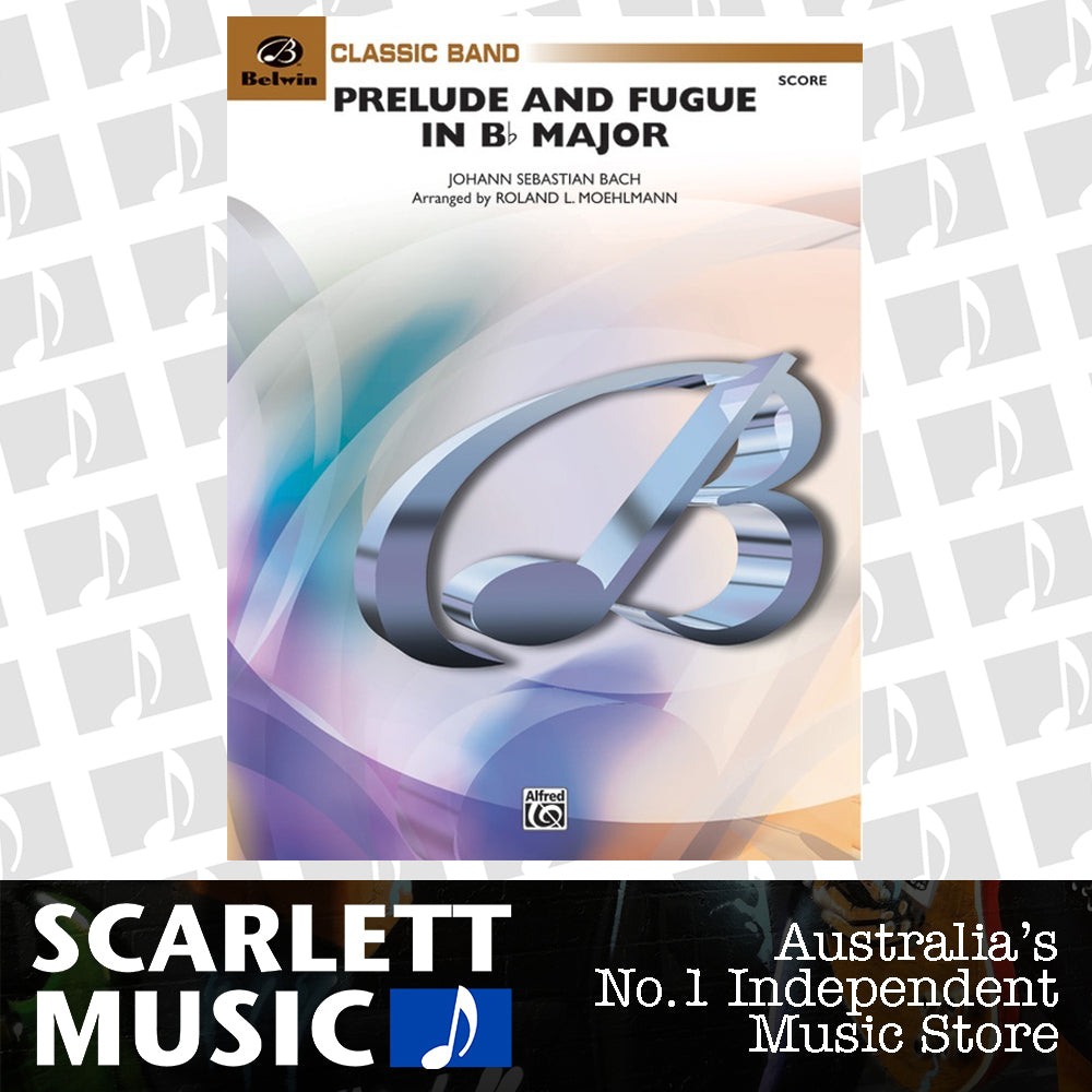 Prelude And Fugue In B Flat Concert Band Gr 3 — view 2