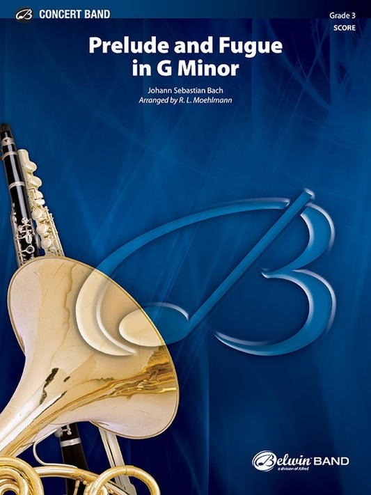 Prelude And Fugue In G Min Concert Band Gr 3 Conductor Score