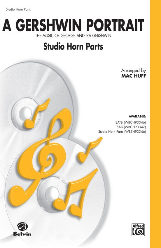 Gershwin Portrait Studio Horns Arr Huff