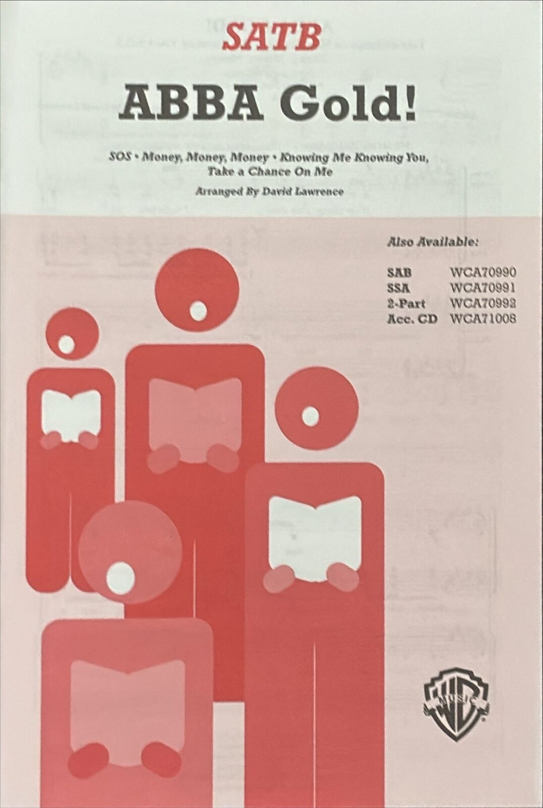 ABBA Gold SSA Choral Arrangement by Lawrence