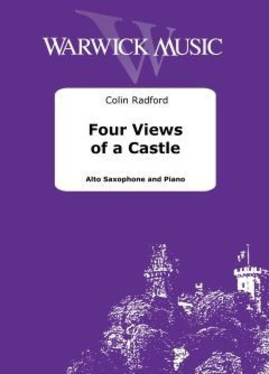 Radford - Four Views Of A Castle Alto Sax/Piano Softcover Book (Alto Saxophone)