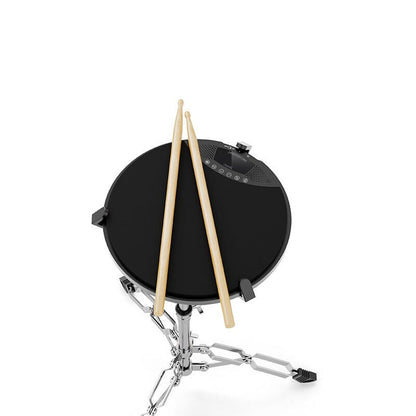 Cherub 12" Digital Practice Pad Drum Tutor with Metronome and Rechargeable Battery — view 6