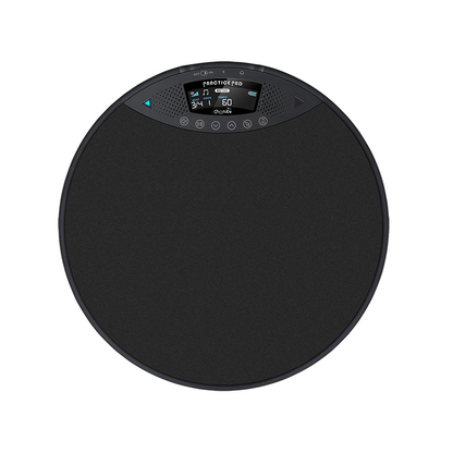 Cherub 12" Digital Practice Pad Drum Tutor with Metronome and Rechargeable Battery