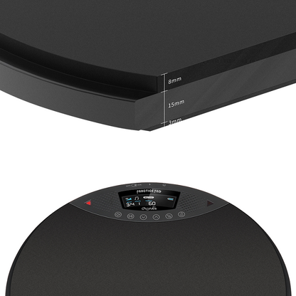 Cherub 12" Digital Practice Pad Drum Tutor with Metronome and Rechargeable Battery — view 5
