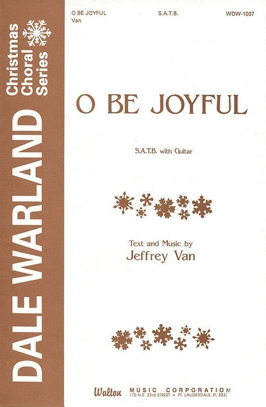 O Be Joyful SATB