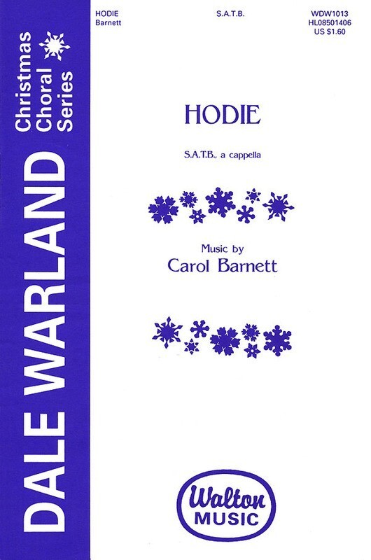Hodie SATB Div A Cappella (Octavo)