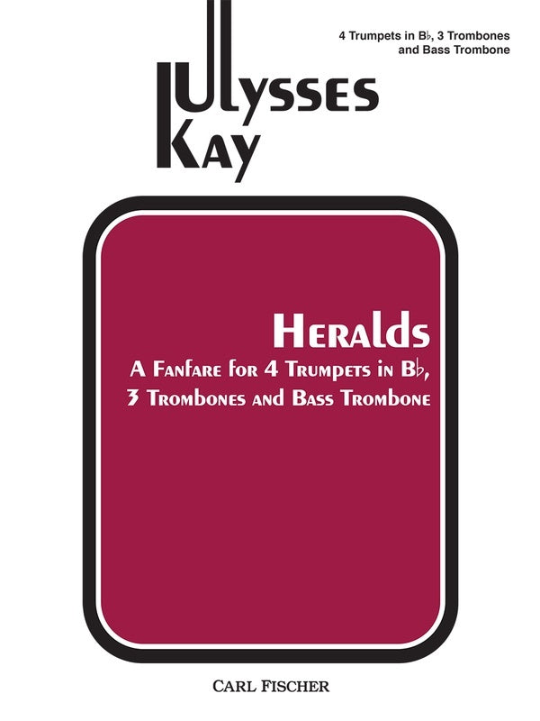 Kay - Heralds A Fanfare For Brass Ensemble Sc/Pts Score/Parts