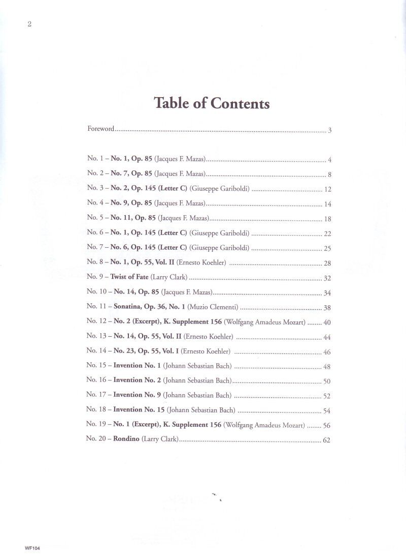 Progressive Duets Volume 2 for Flute by Larry Clark, 157 Pages, Flute Duet Format, Carl Fischer Edition — view 2