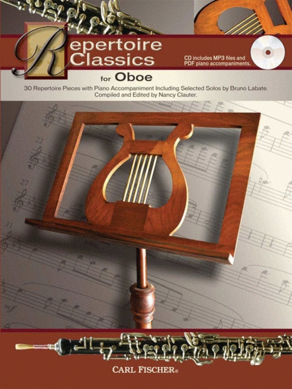 Repertoire Classics For Oboe Book/CD