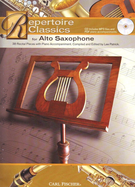 Repertoire Classics for Alto Sax Book with CD