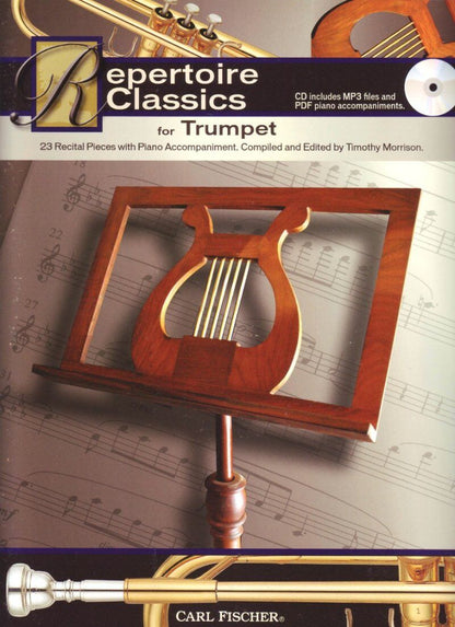 Repertoire Classics for Trumpet BK/CD by Carl Fischer