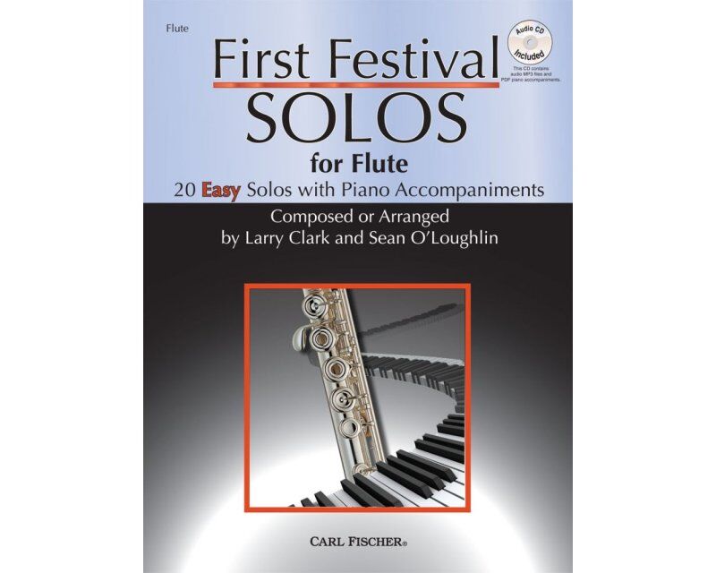 First Festival Solos for Flute Book and CD by Carl Fischer