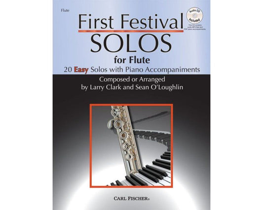 First Festival Solos for Flute Book and CD by Carl Fischer