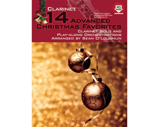14 Advanced Christmas Favorites Clarinet Book with CD