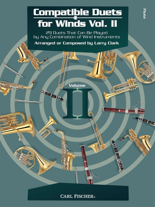 Compatible Duets for Winds, Vol. 2 — Flute — Larry Clark (Carl Fischer)