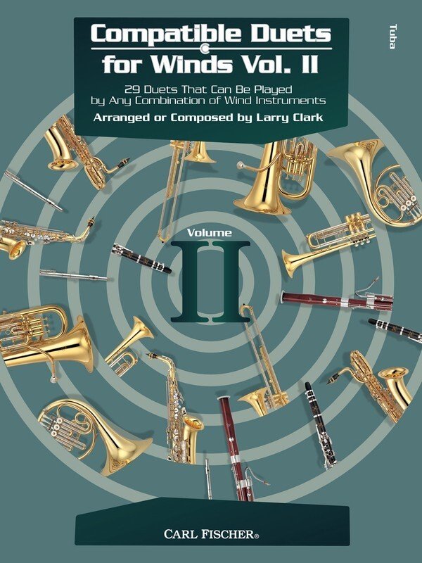 Larry Clark: Compatible Duets for Winds Vol. 2 — Tuba (Carl Fischer)