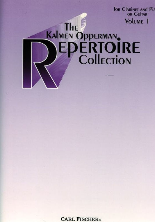 Opperman Repertoire Collection Book 1 clarinet/Piano