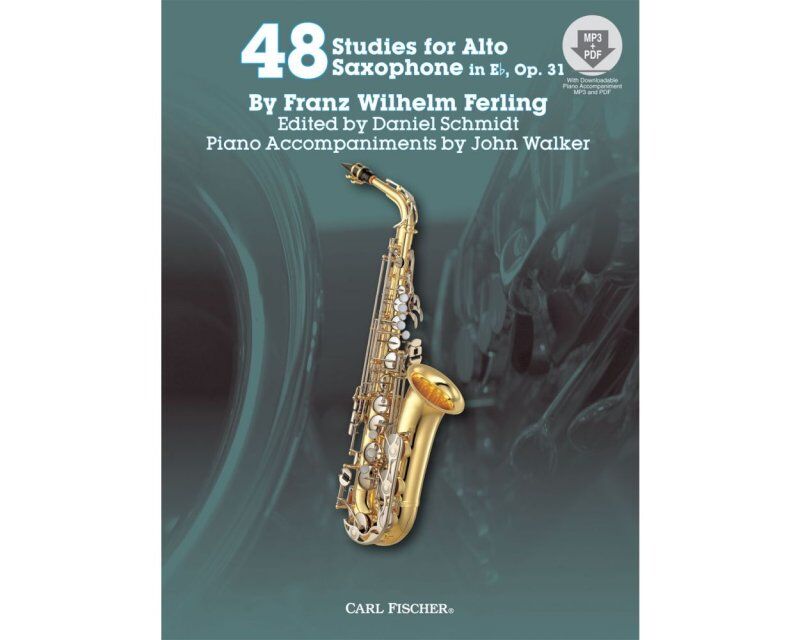 Ferling 48 Studies Op. 31 for Alto Saxophone - Carl Fischer