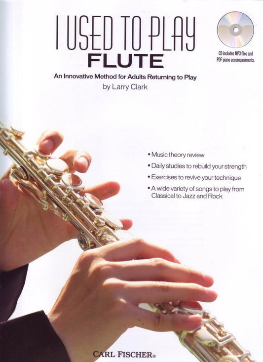 I Used to Play Flute Book with CD by Larry Clark