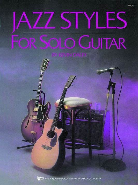 Jazz Styles for Solo Guitar - Intermediate to Advanced Literature with Lead Sheets and Solo Versions