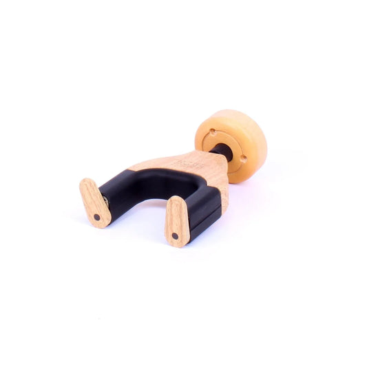 Fretz Woodie Short Self-Securing Wall-Mounted Guitar Hanger - Maple
