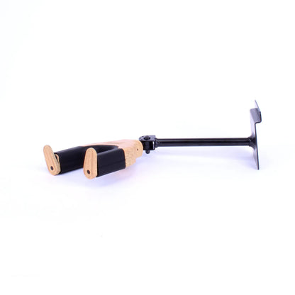 Fretz Woodie Long Self-Securing Slatwall Guitar Hanger with Rubber Yoke Support — view 6
