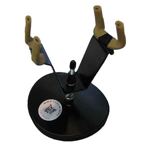 Wolf Adjustable Guitar Rest with U-Shaped Clamp and Rubber Feet