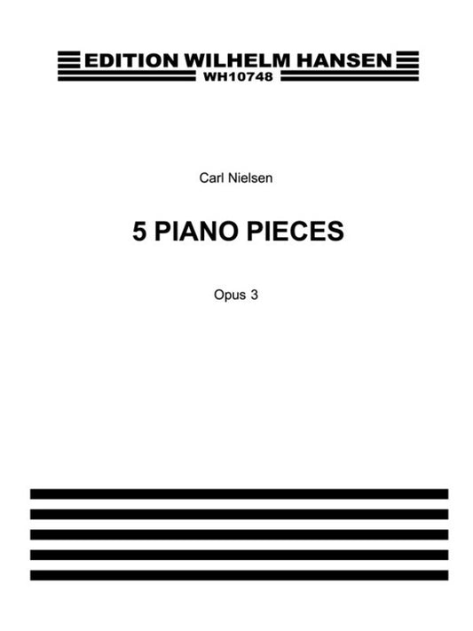 Nielsen - 5 Piano Pieces Op 3 (Softcover Book)