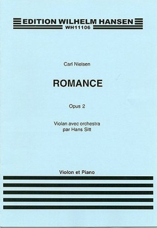 Nielsen - Romance Op 2 Violin/Piano (Softcover Book)
