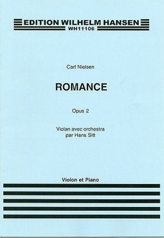 Nielsen - Romance Op 2 Violin/Piano (Softcover Book)