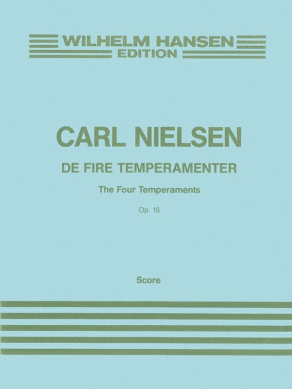 Nielsen - Symphony No 2 The 4 Temperaments Op 16 Score