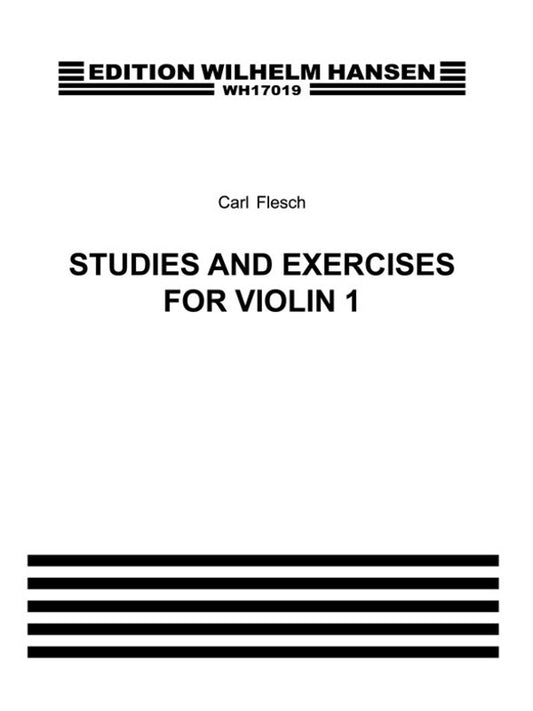 Flesch - Studies And Exercises For Violin (Softcover Book)