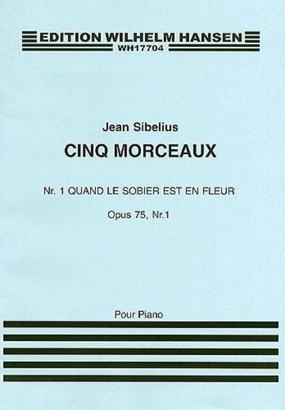 Sibelius - 5 Piano Pieces Op 75 No 1 Rowan Tree (Softcover Book)
